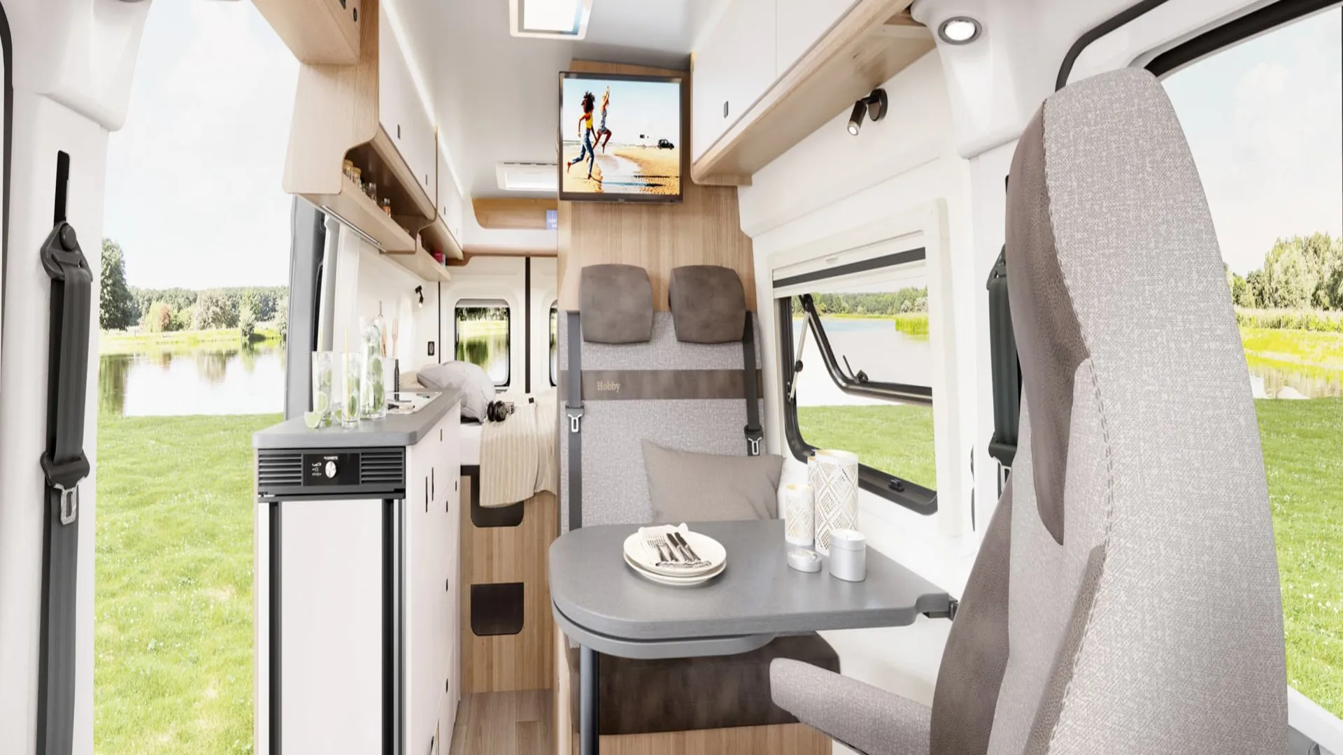 Hobby Campervans Ontour Van Inside.2