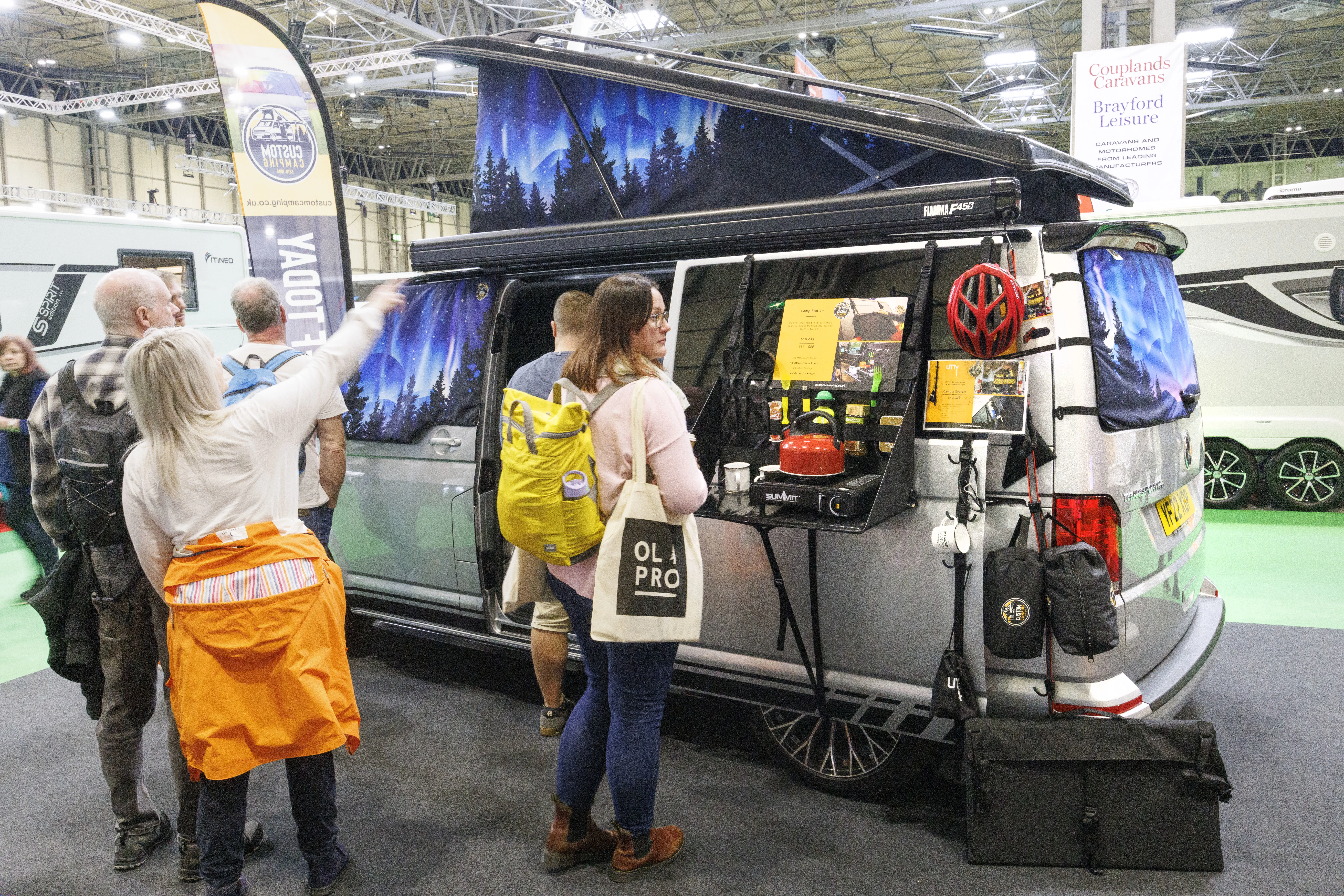 Campervan Show Shot