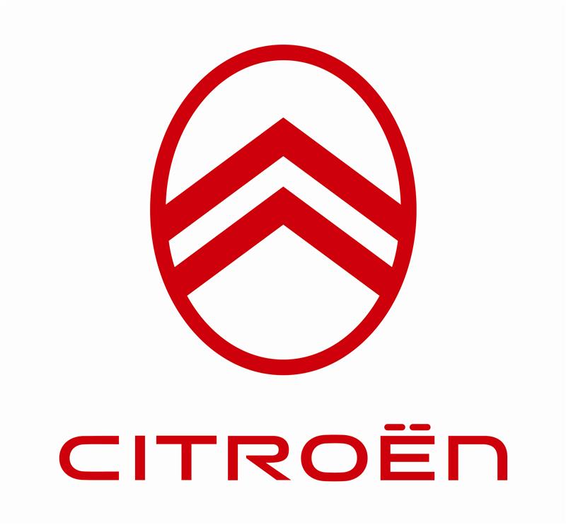 Citroen Brand Block Infra Red Cmyk Bloc Marque Centered White