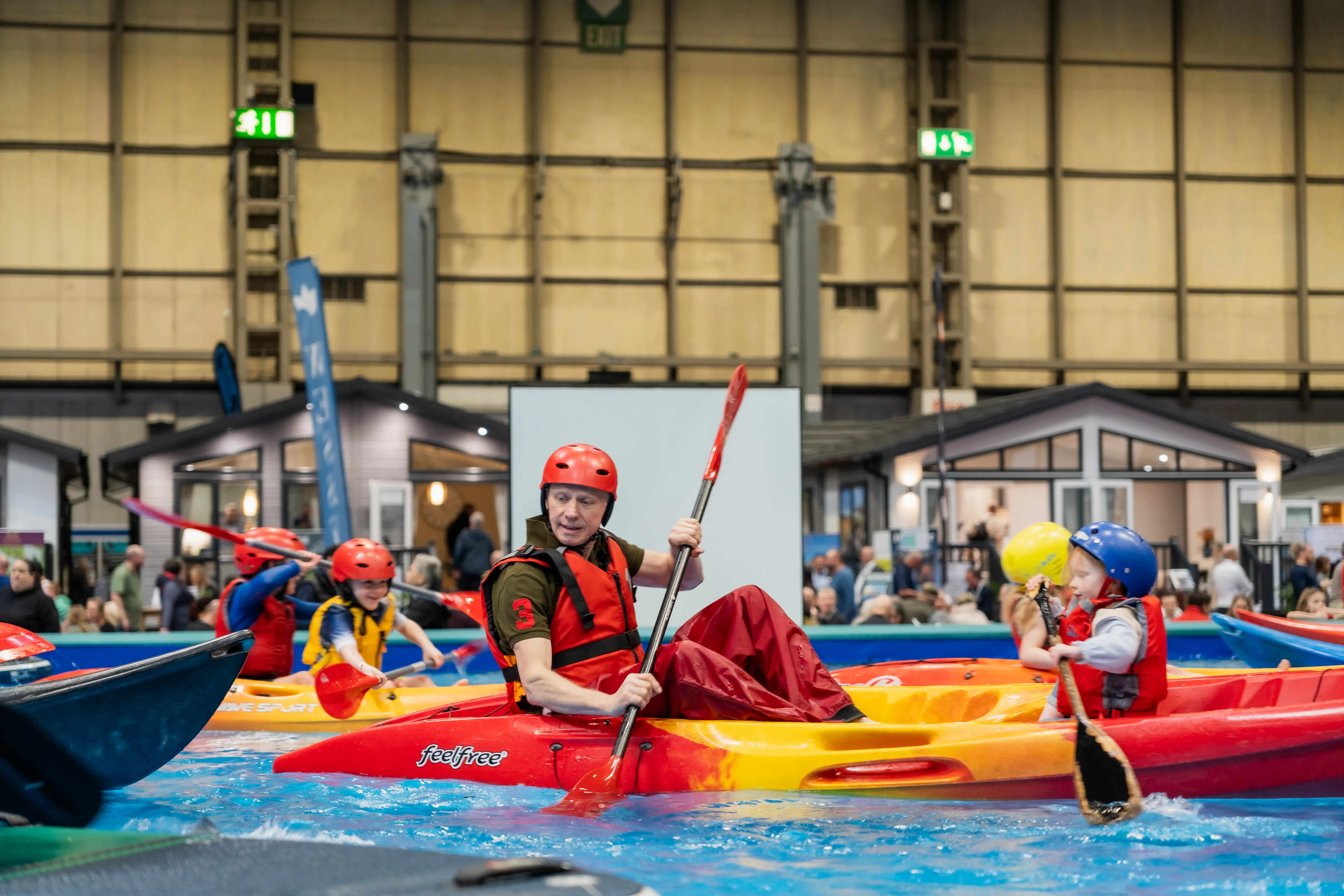 Paddleboarding Pool