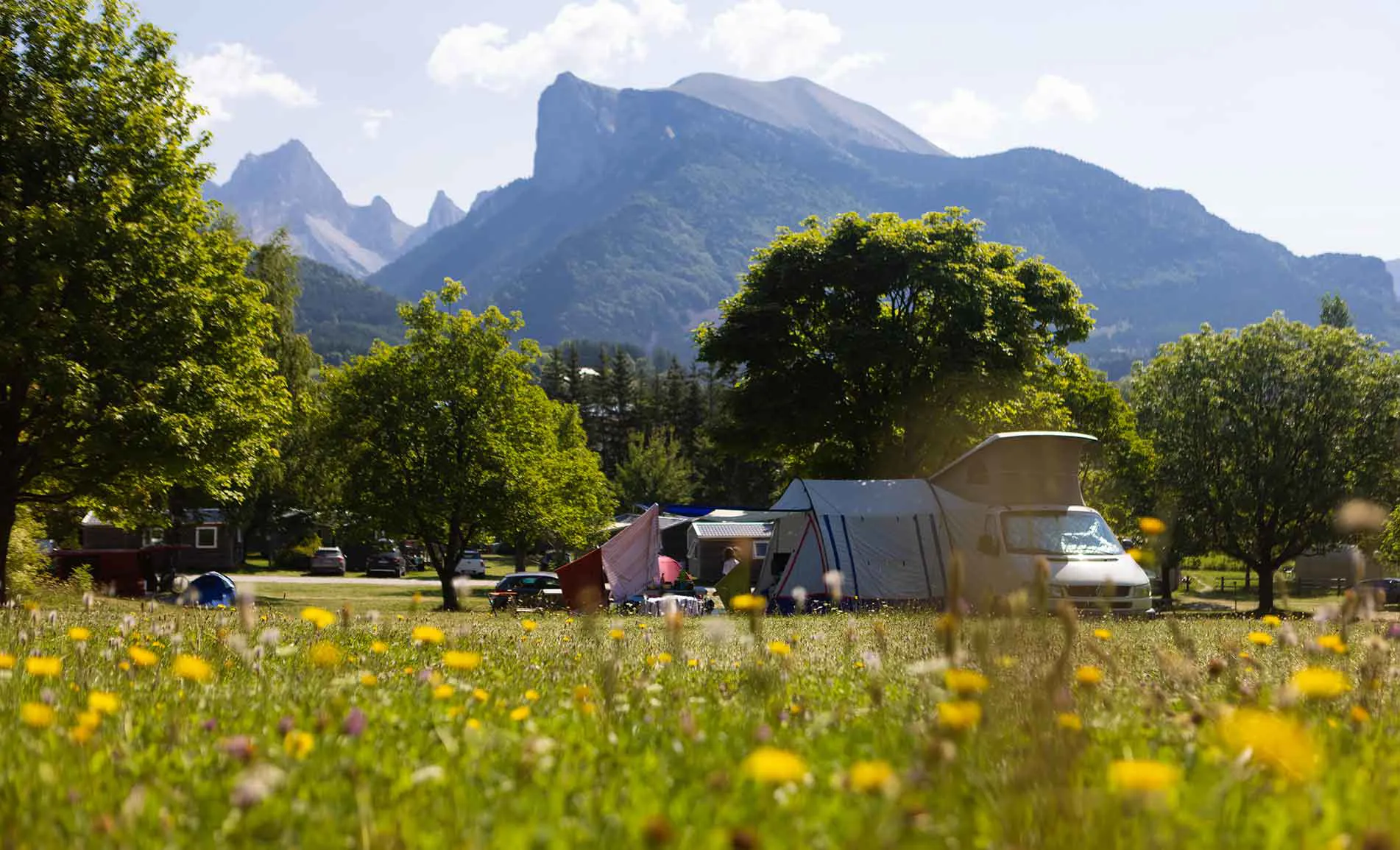 Campsites In France Destination 3 Camping Drome Lus La Croix Haute