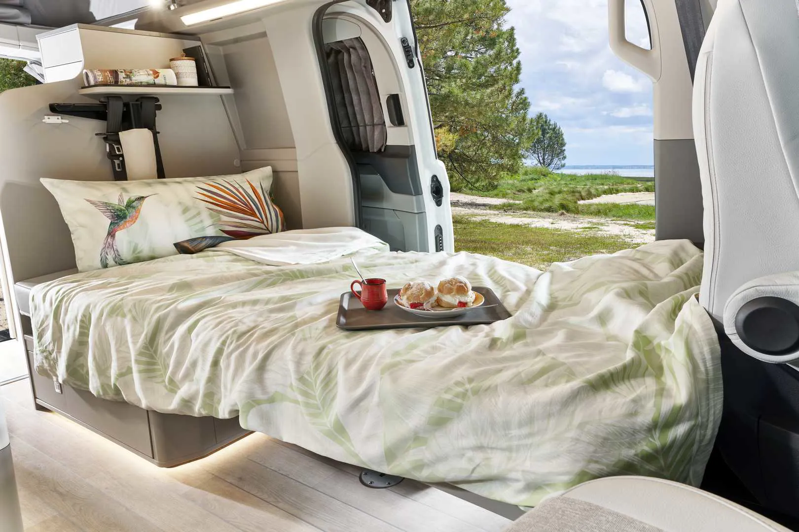 Westfalia Kelsey Campervan Side Door Berth